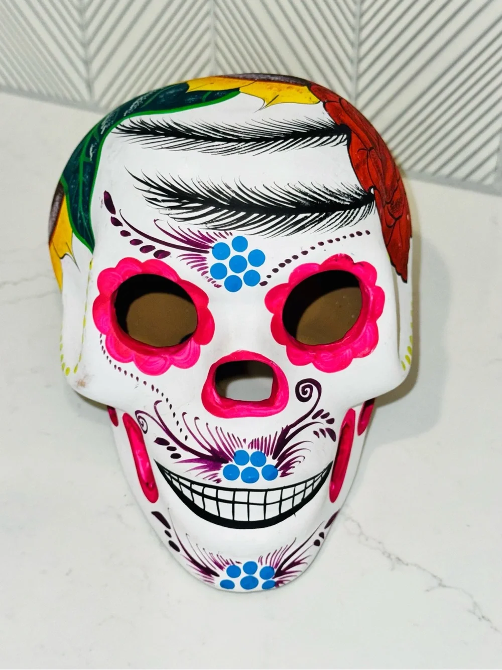 Large Day of the Dead Sugar Skull